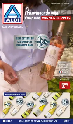 Aldi folder - Wijnspecial - Voorbeeld van een folder van Aldi, geldig van 31.05.2026
