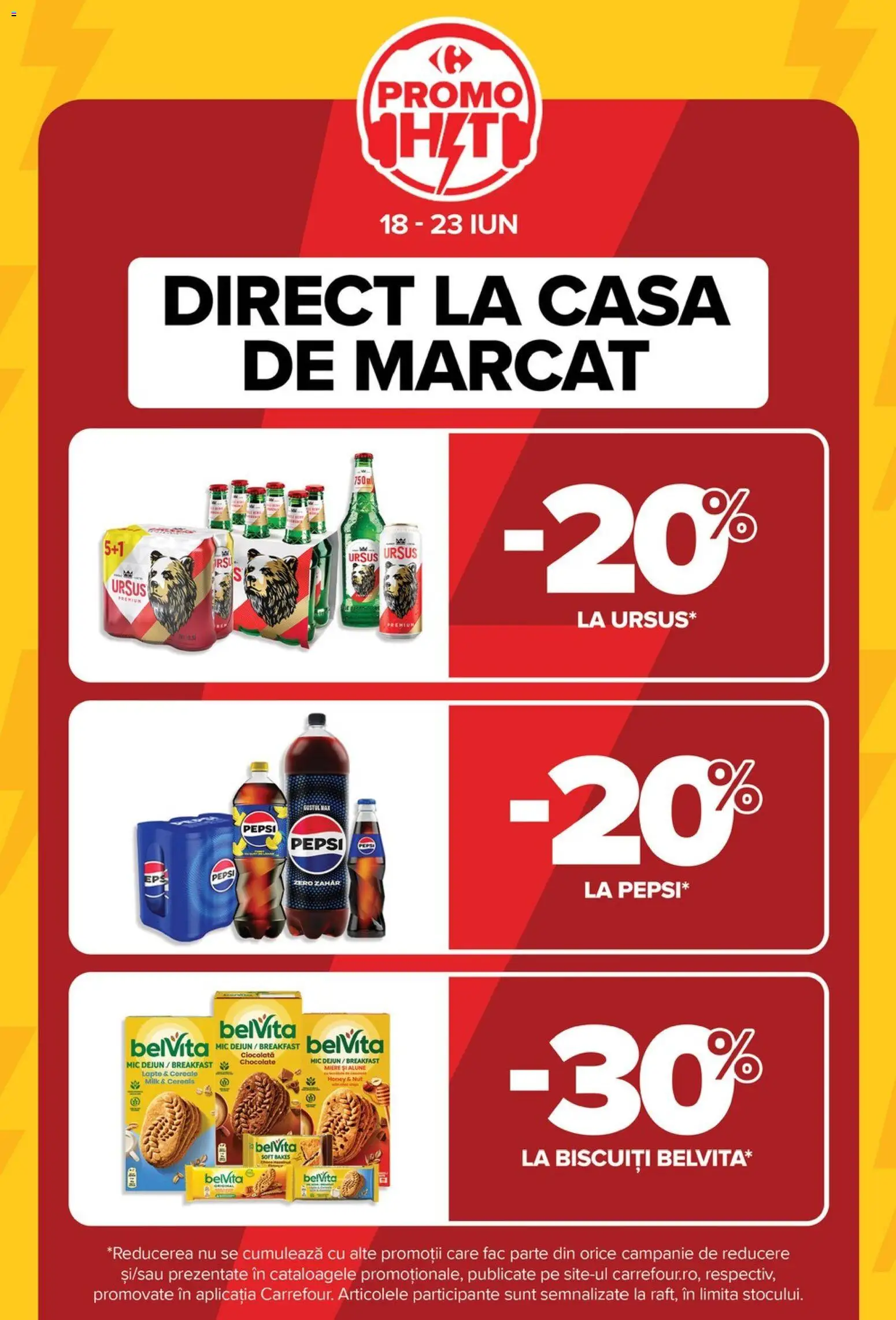 Noul catalog Carrefour – valabil de la 17.06.2026 | Pagină: 2 | Produse: Biscuiți, Zahăr