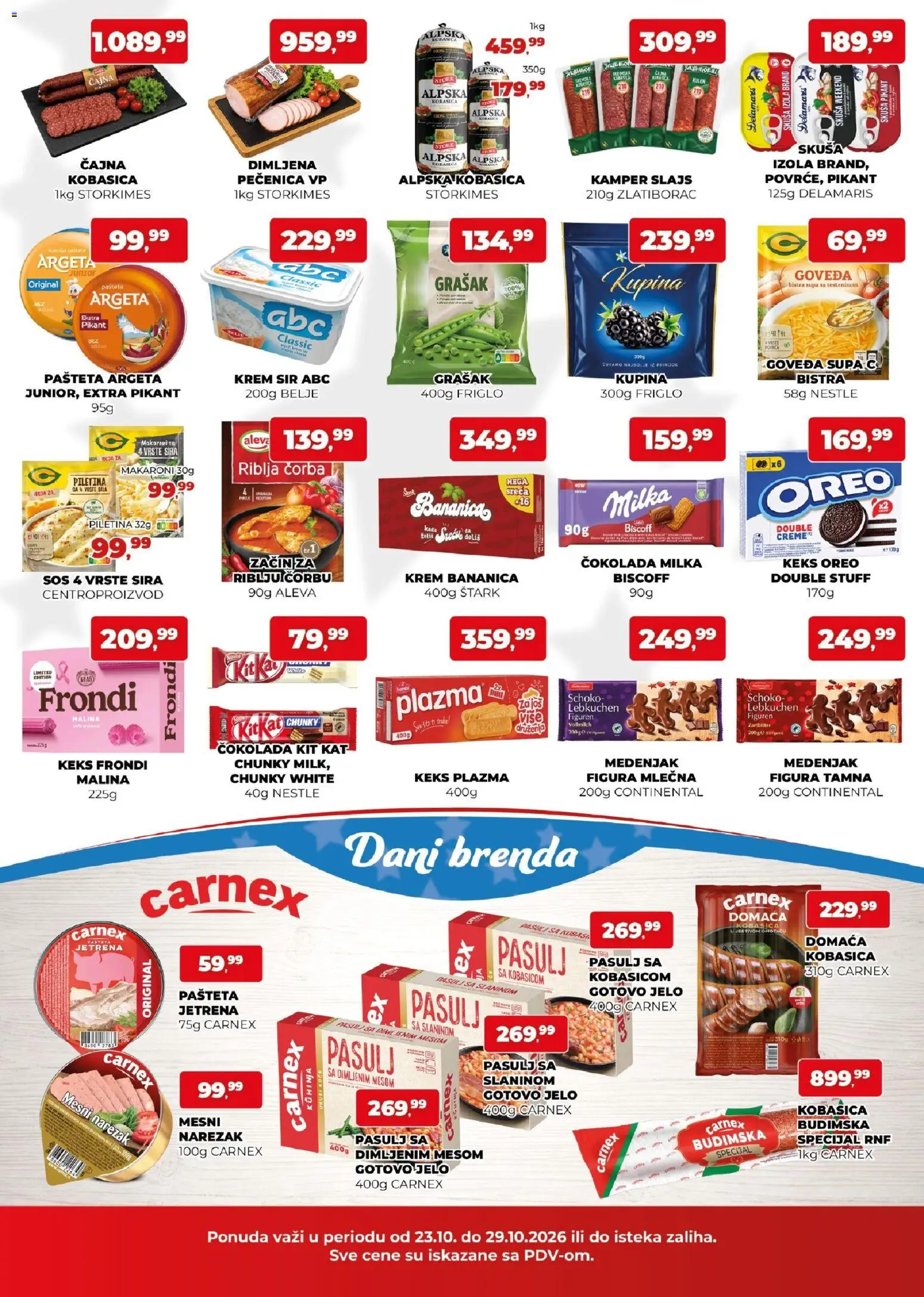 Plus Cash & Carry katalog - važi od 23.10.2026 | Strana: 2 | Proizvode: Skuša, Kuhinja, Sos, Kobasica
