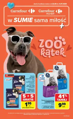 Pogląd oferty "Carrefour gazetka - Zookątek" - ważna od 22.06.2026