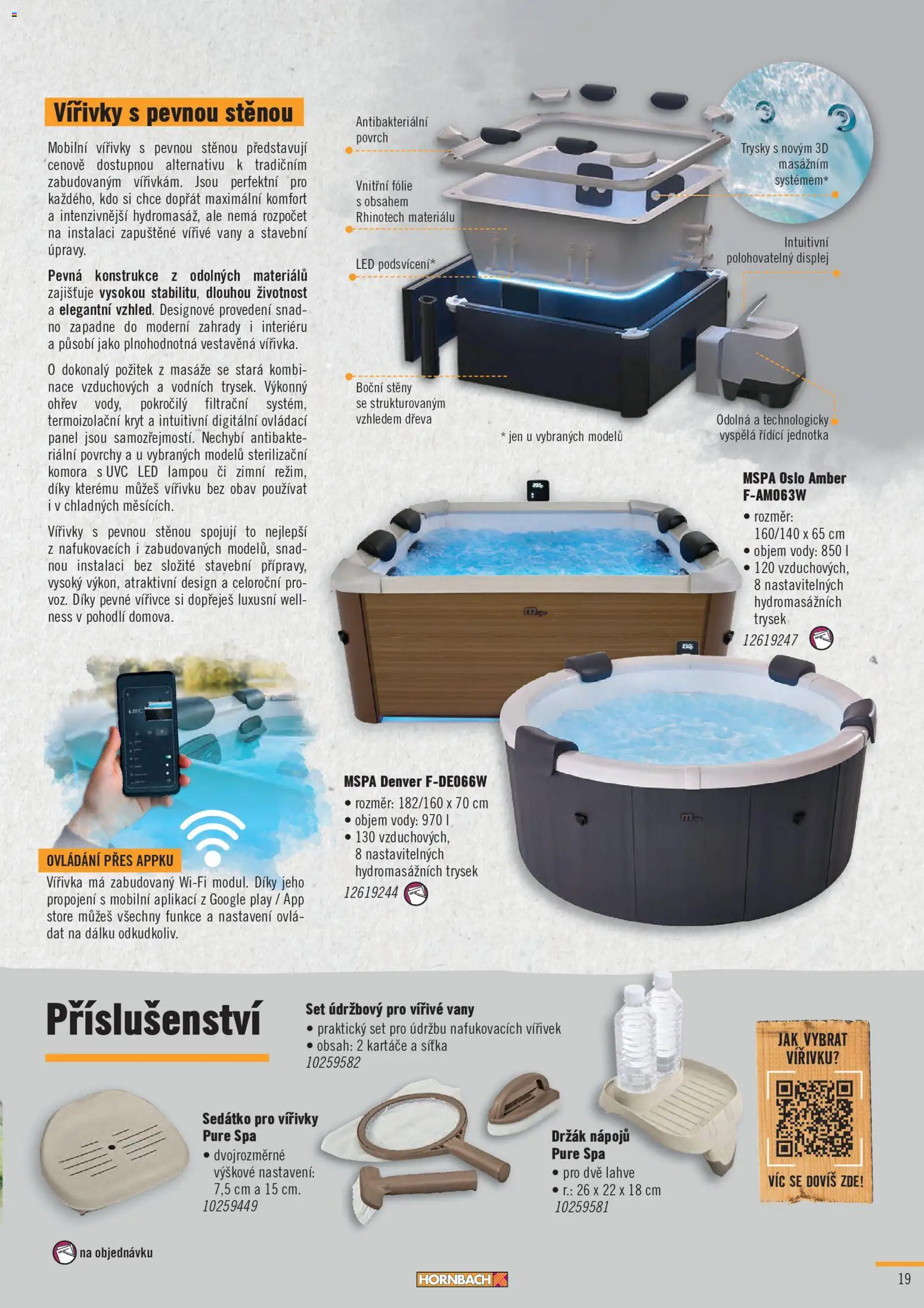 HORNBACH leták - Bazény 2026 od 06.05.2026 | Strana: 19 | Produkty: Fólie, Lahve, Vířivka, LED