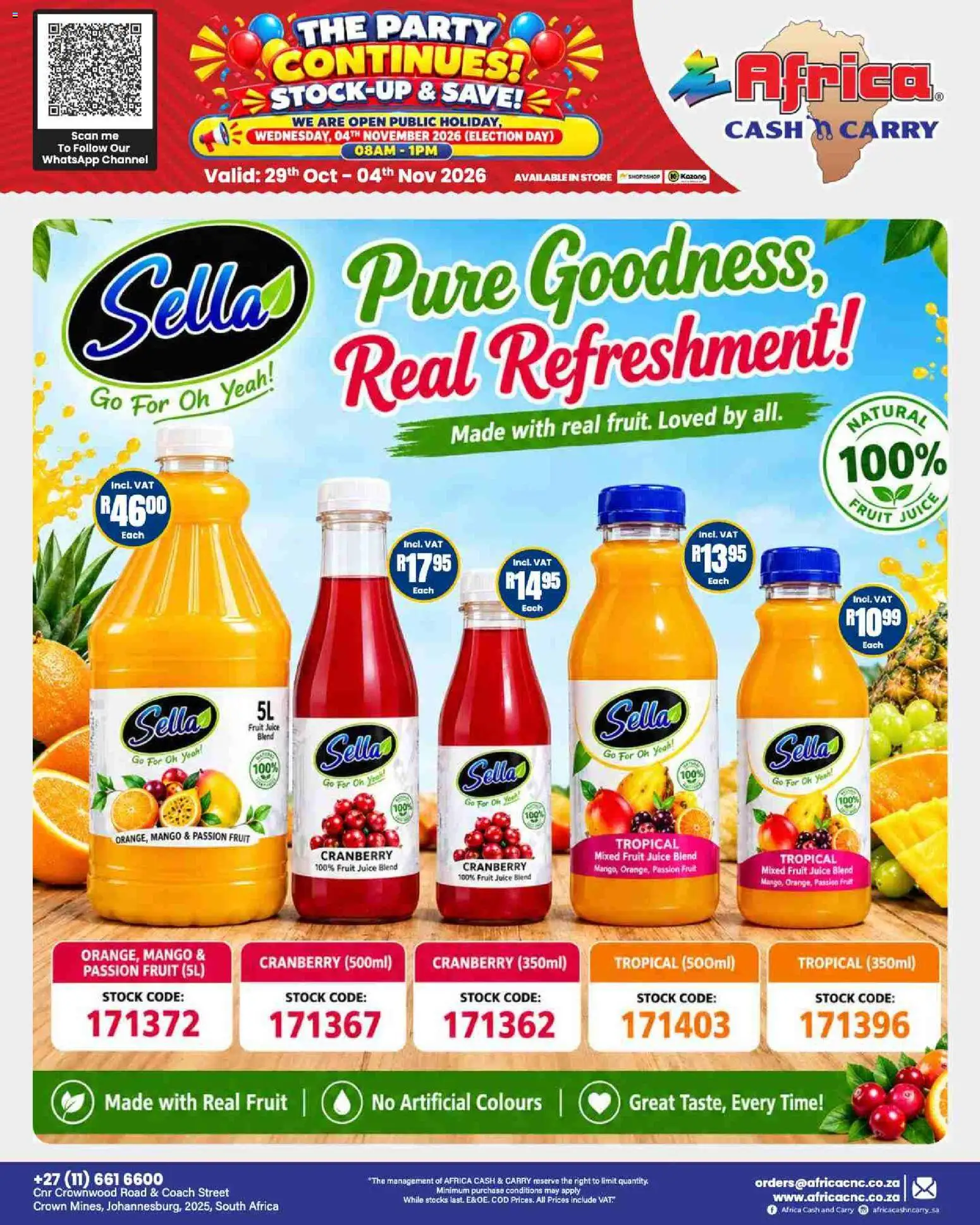 New Africa Cash & Carry catalogue – valid from 29/10/2026 | Page: 29