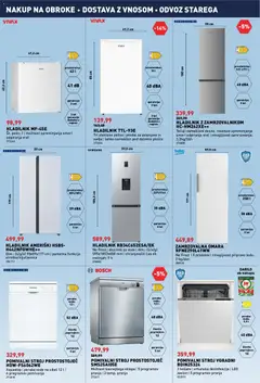 Inpos katalog akcije – veljaven od 09.07.2026 | Stran: 19 | Izdelki: Hladilnik, Pomivalni stroj, Omara, Zamrzovalna omara