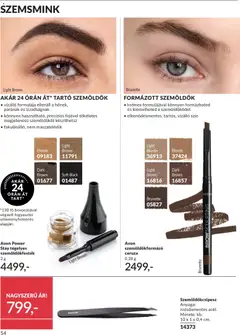 Katalógus AVON 2026 júniusi - amely érvényes a következő dátumtól: 01.06.2026 | Oldal: 72 | Termékek: Szemöldökcsipesz
