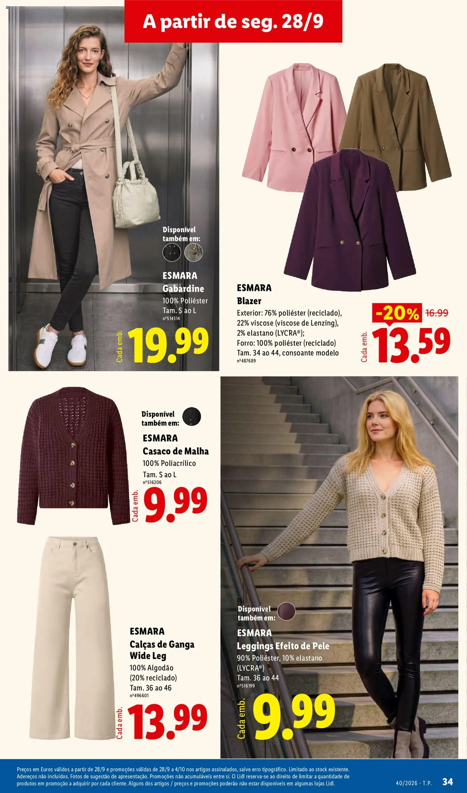 Lidl folheto │ válido de 28/09/2026 | Página: 34