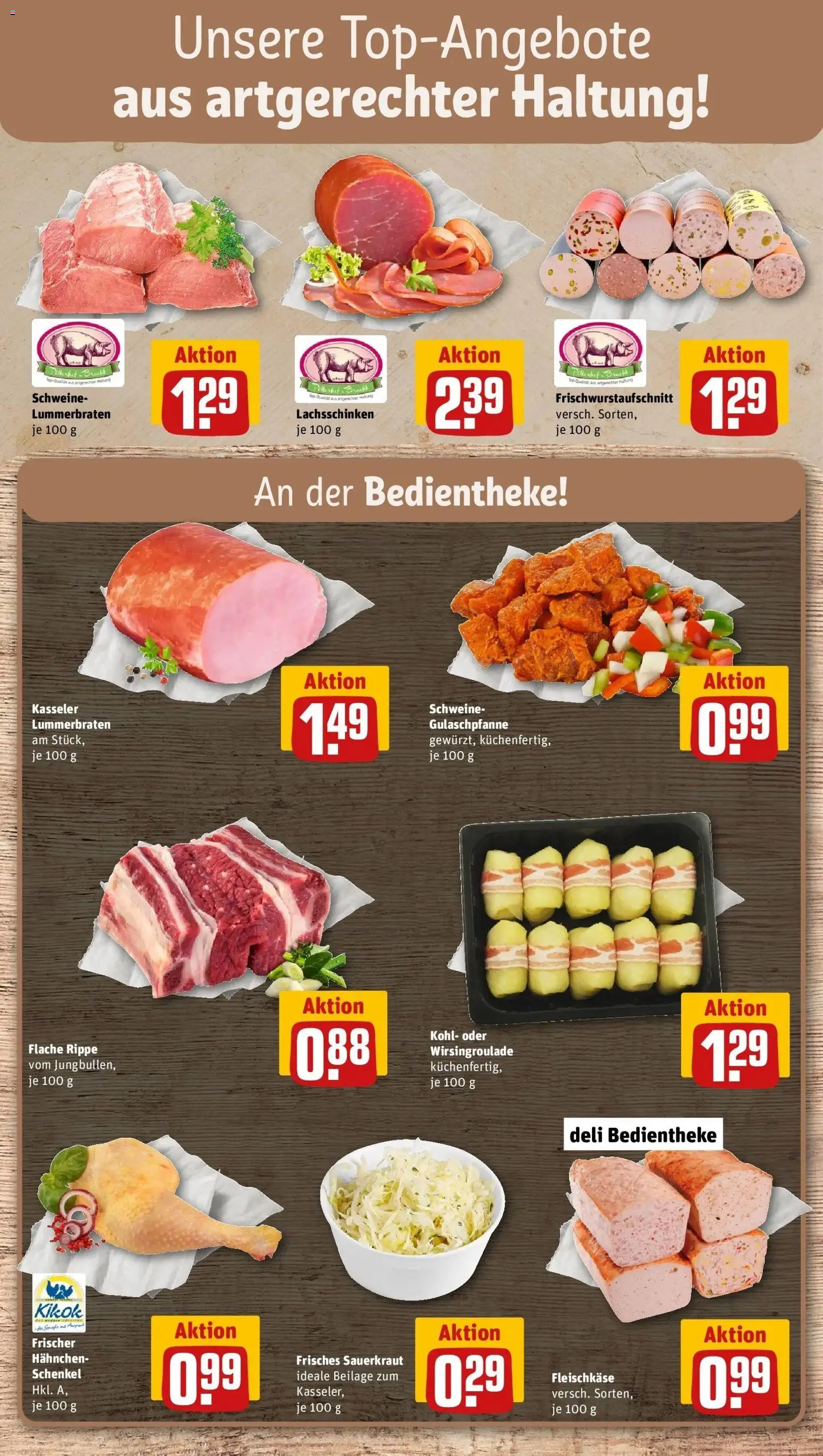 REWE Prospekt ab 12.10.2026 zum Blättern » Angebote | Seite: 6 | Produkte: Hahnchen