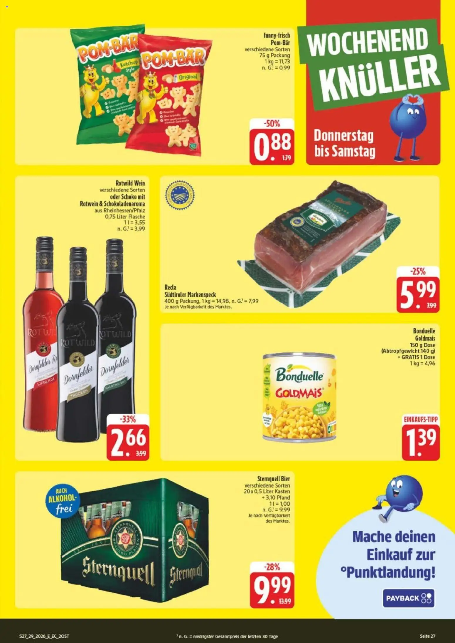 Edeka Prospekt Verrückter Preis – gültig ab 13.07.2026 | Seite: 27