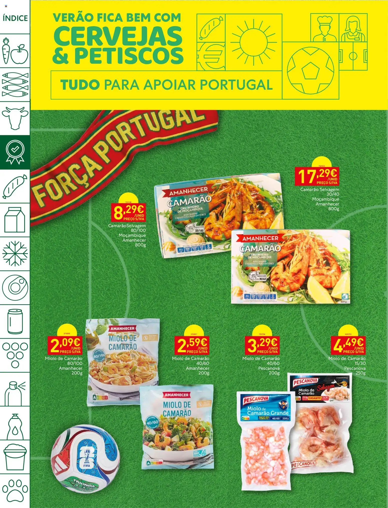 Recheio folheto │ válido de 23/06/2026 | Página: 8 | Produtos: Camarão