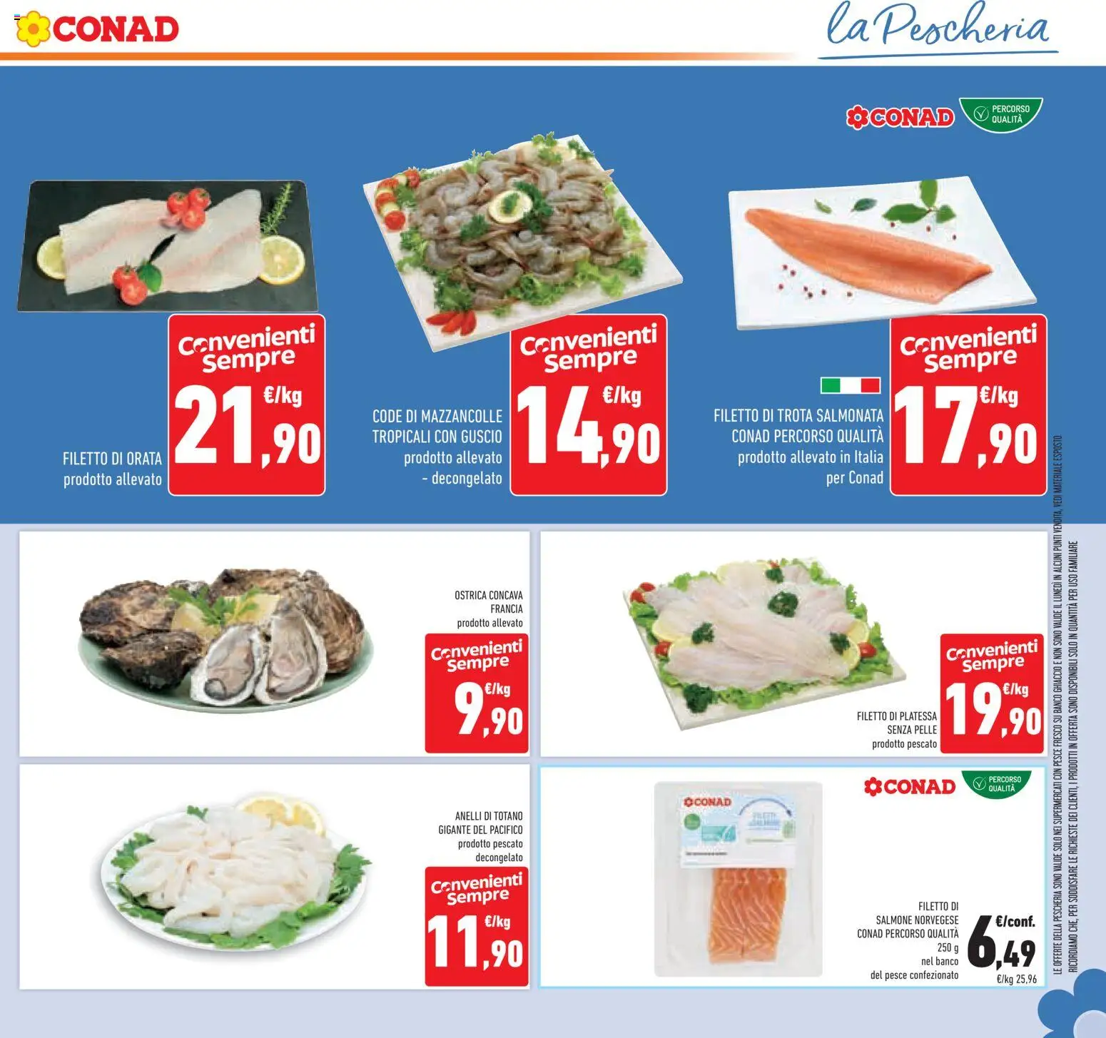 Volantino Conad del 09/09/2026 | Pagina: 31 | Prodotti: Trota, Filetto, Totano, Ghiaccio