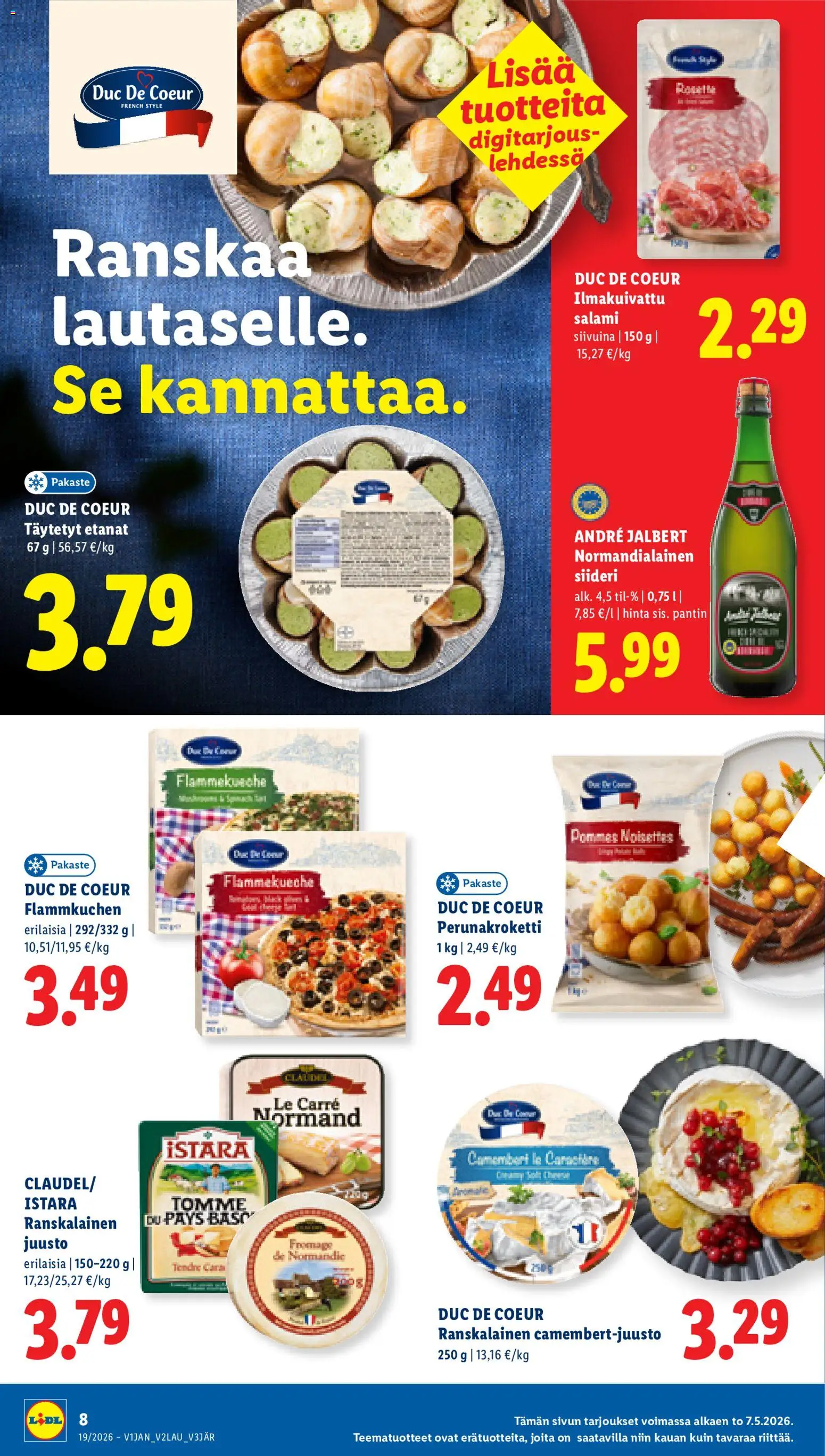 Lidl tarjoukset – voimassa 07.05.2026 alkaen | Sivu: 8
