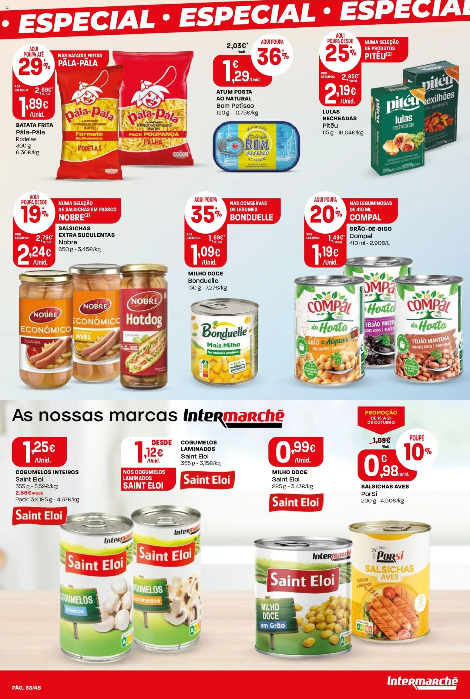 Intermarché folheto │ válido de 15/10/2026 | Página: 33