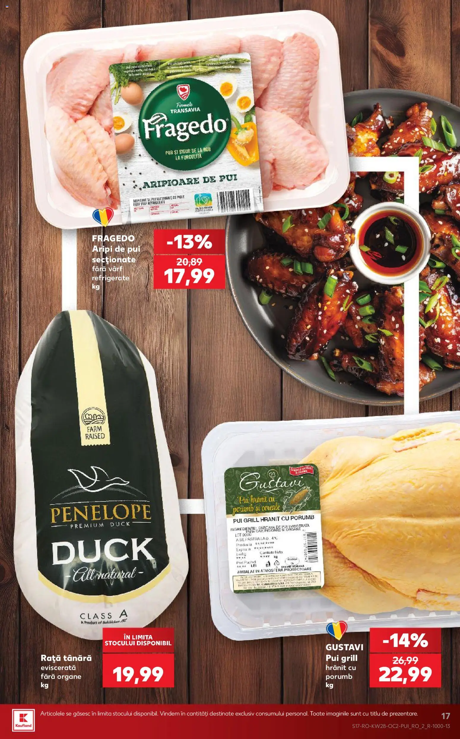 Noul catalog Kaufland – valabil de la 08.07.2026 | Pagină: 17 | Produse: Carcasă, Grill, Hacıyatmaz Kedi Oyuncağı, Porumb