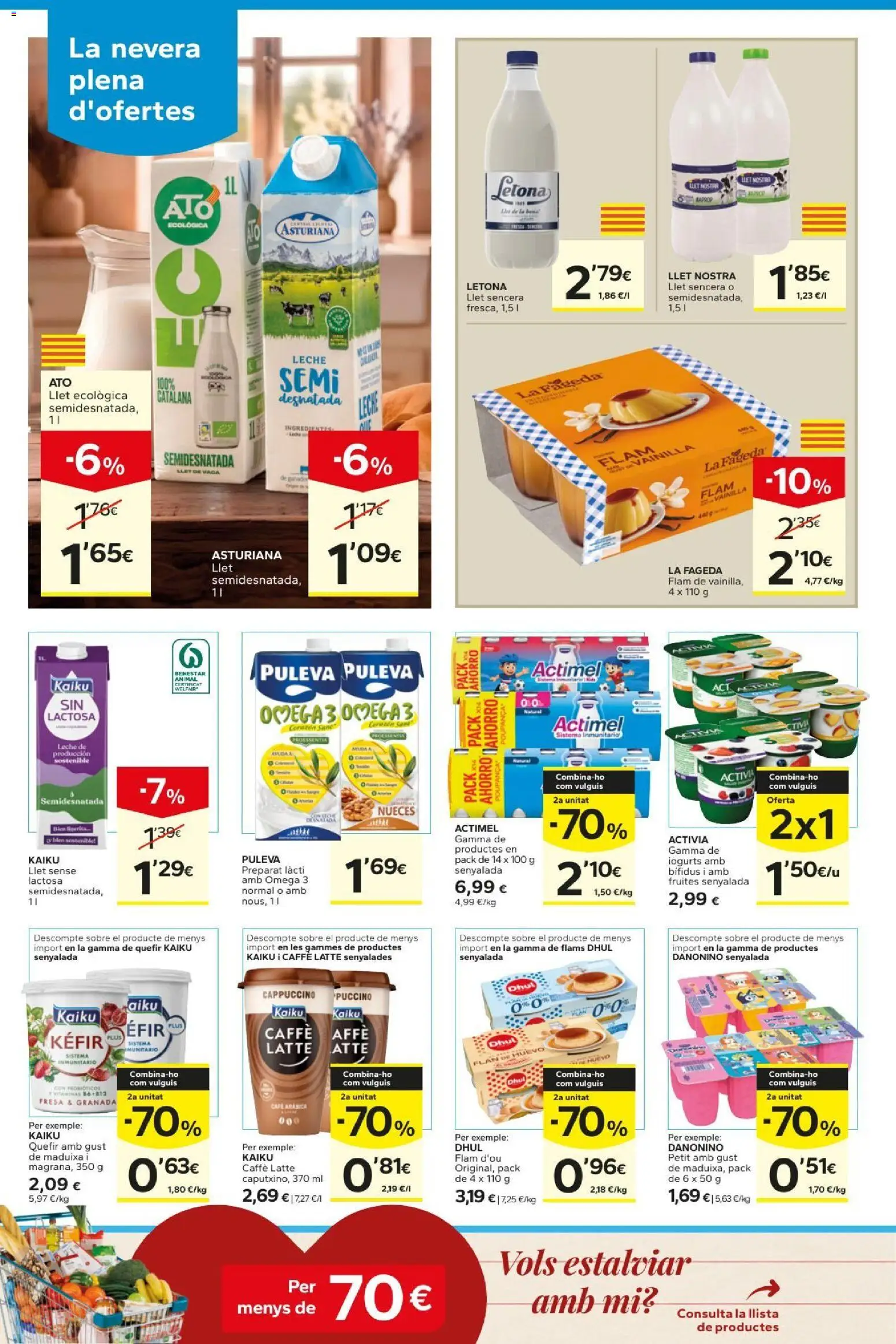 Caprabo folleto │ válido desde el 27/08/2026 | Página: 11 | Productos: Nueces, Leche semidesnatada, Café, Probióticos