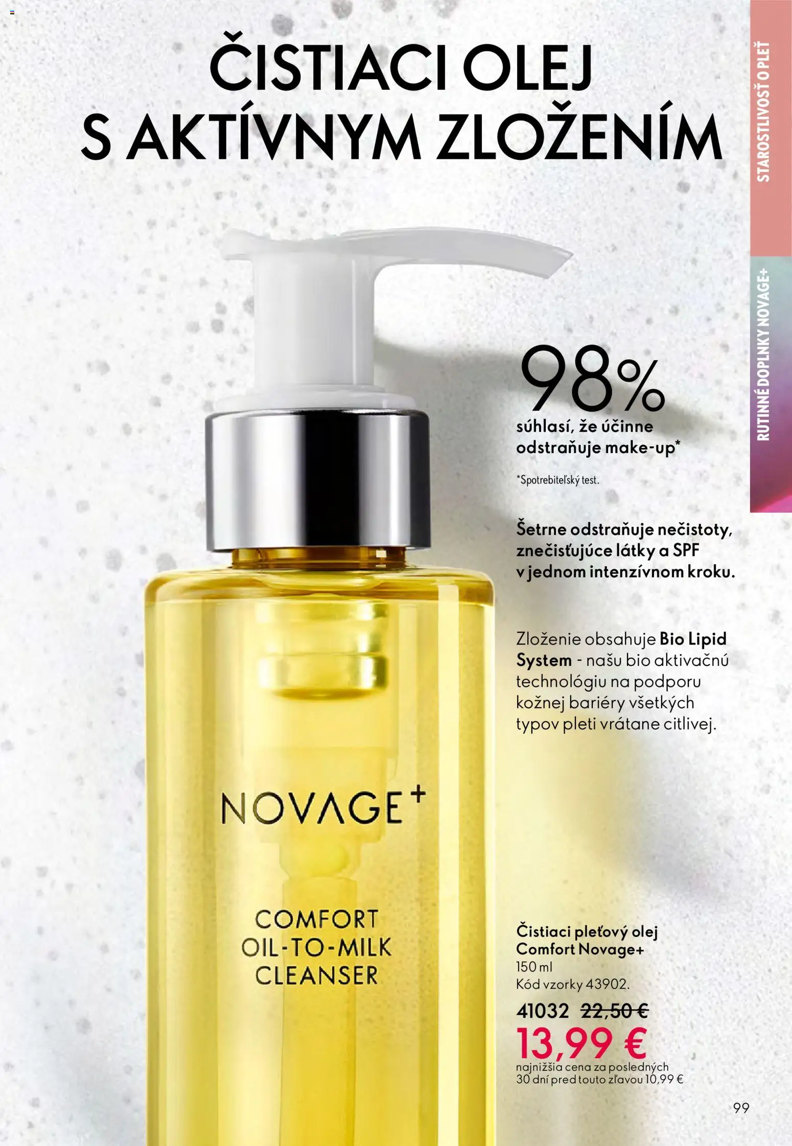 Nové Oriflame akcie – leták je platný od 27.05.2026 | Strana: 99 | Produkty: Olej