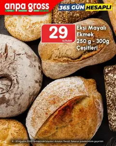 06 Ağustos 2026 tarihinden itibaren geçerli olan Anpa Gross kataloğu önizlemesi