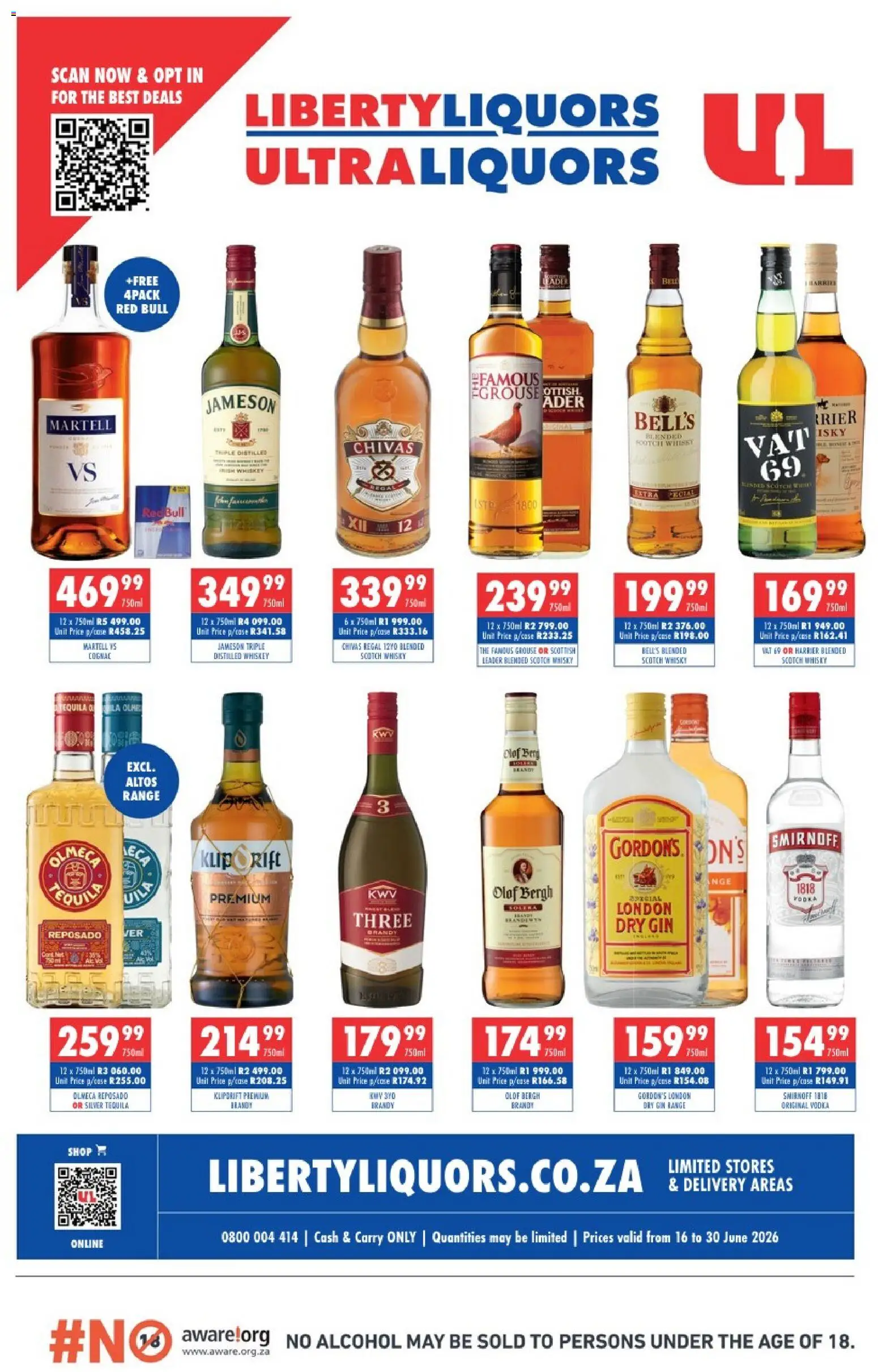 Ultra Liquors Liberty Liquors Specials (16/06/2026