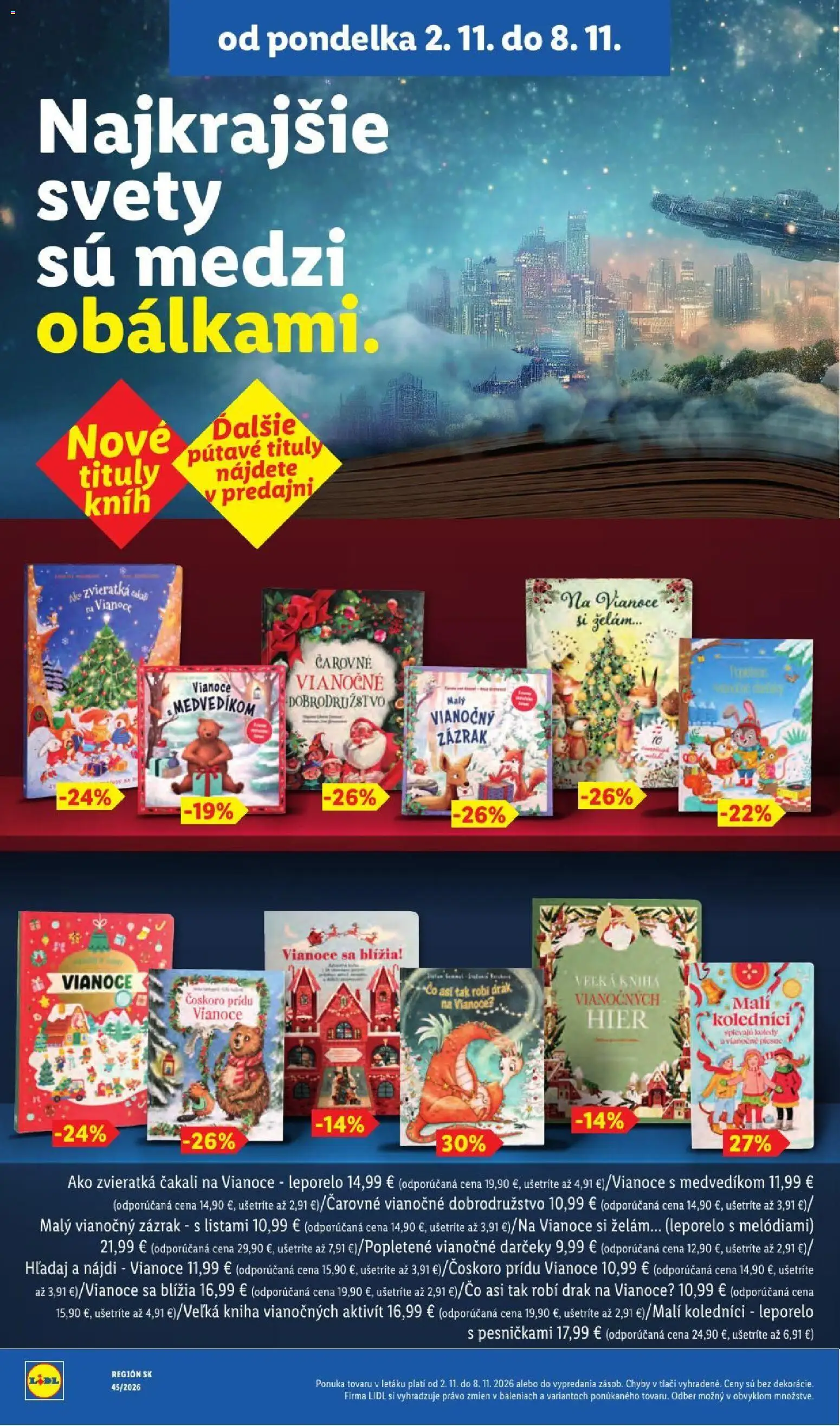 Nové Lidl akcie – leták je platný od 02.11.2026 | Strana: 70