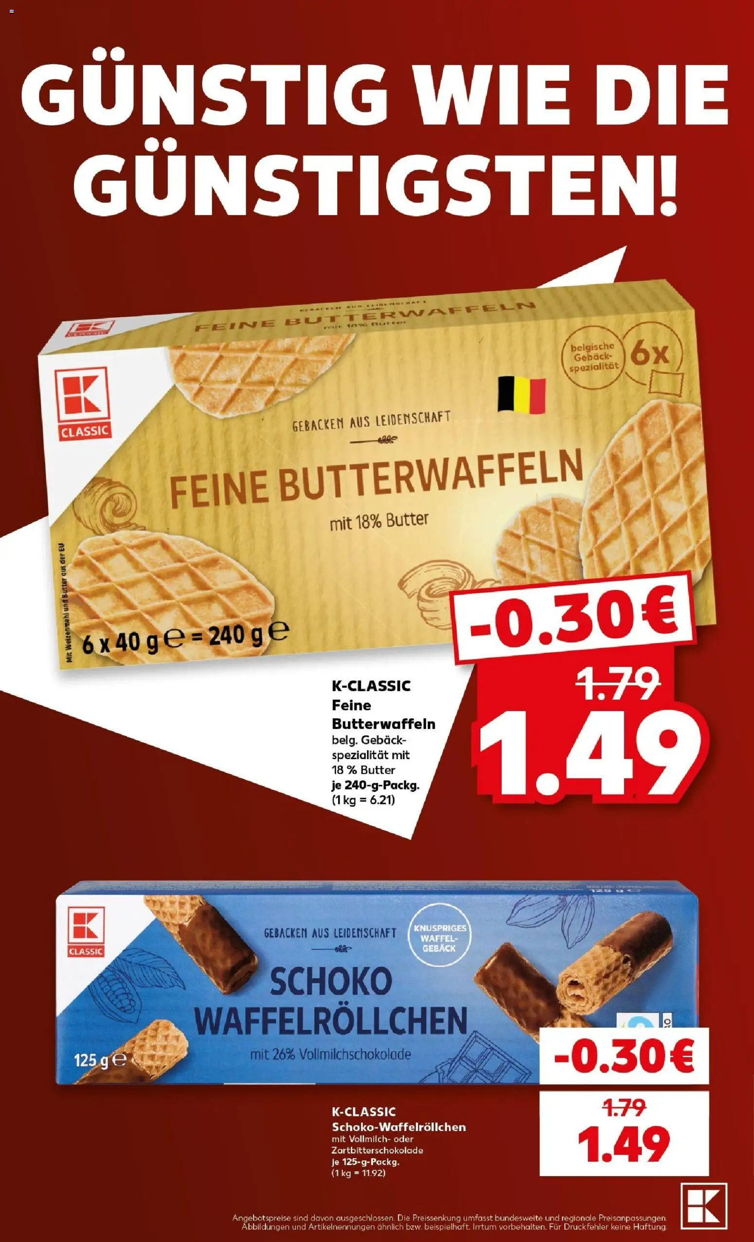 Kaufland Prospekt Potsdam – gültig ab 01.10.2026 | Seite: 4 | Produkte: Butter, Weizenmehl