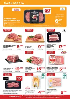 Vista previa Hipercor catálogo válido desde el 21.05.2026 | Página: 12 | Productos: Cerdo, Νυχτικό, Φίλτρο καφέ, Σοκολατούχο γάλα