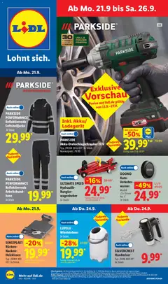 Náhled letáku Lidl Německo leták od 21.09.2026