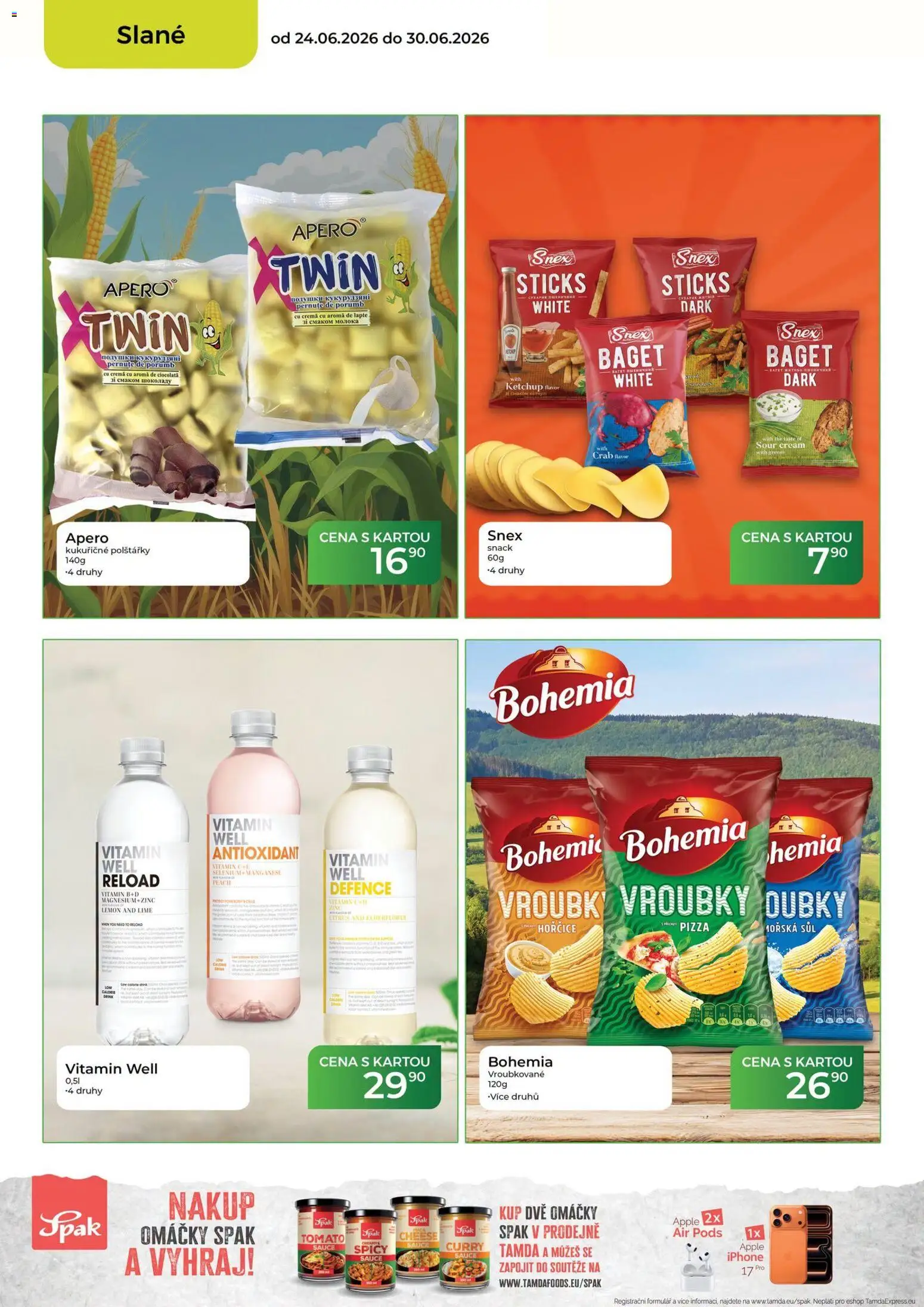 Tamda Foods leták od 24.06.2026 | Strana: 36 | Produkty: Pizza, Apple, Hořčice, Crema