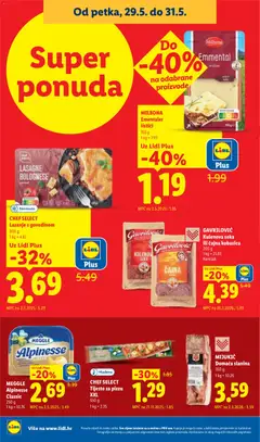 GAVRILOVIĆ Kulenova seka ili čajna kobasica, Kulenova seka ili čajna kobasica, Narezak, 200 g - Pregled kataloga iz trgovine Lidl, vrijedi od 25.05.2026 | Stranica: 68