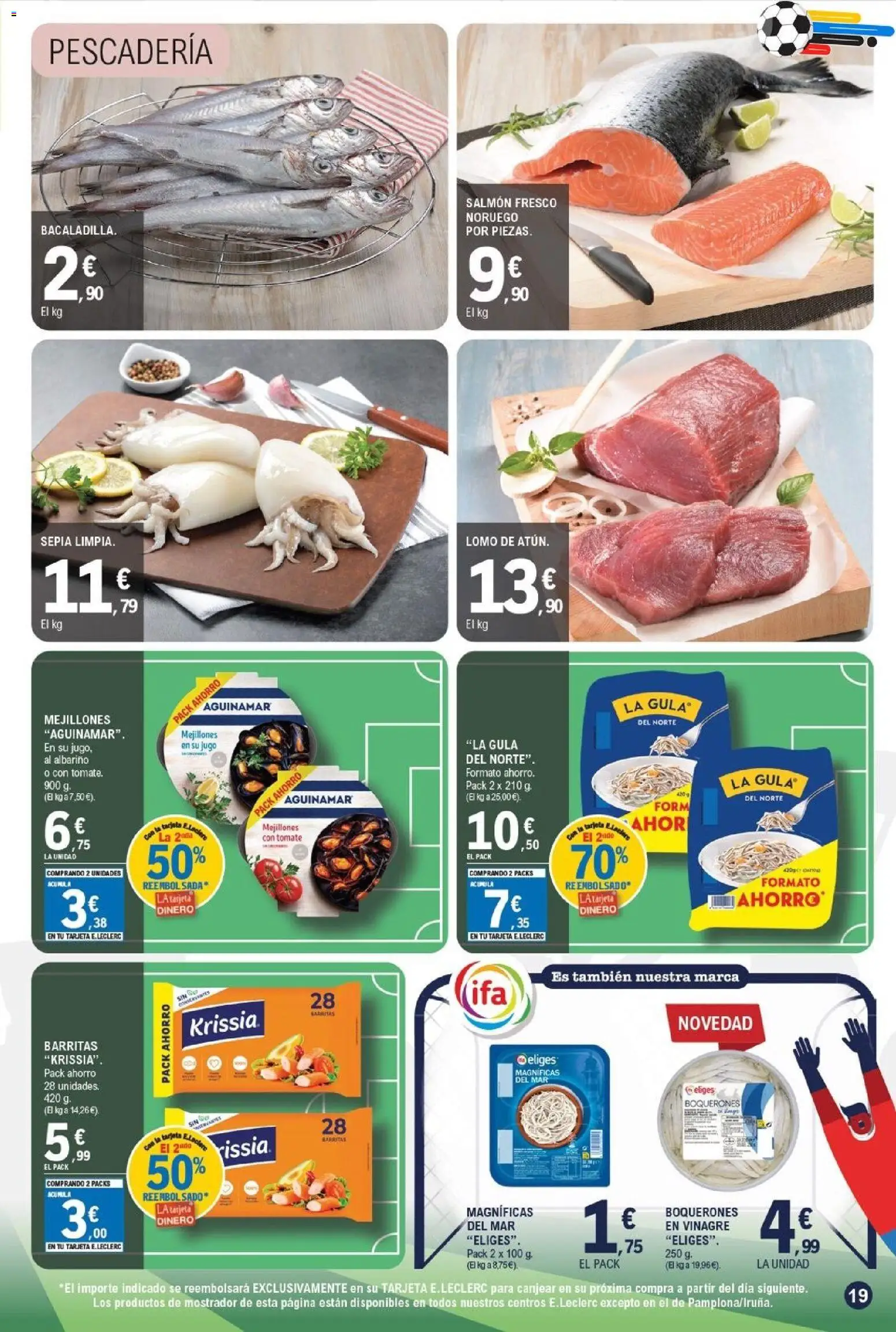 E.Leclerc folleto Gool │ válido desde el 03.06.2026 | Página: 19 | Productos: Jugo, Δεξαμενή
