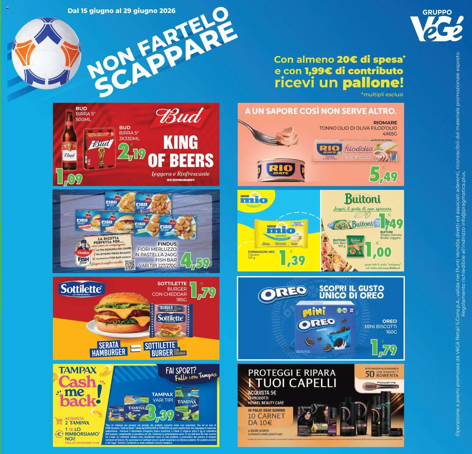 Volantino Eté del 12.06.2026 | Pagina: 7 | Prodotti: Tè, Pallone, Tonno, Olio di Oliva