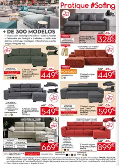 Pré-visualização Conforama folheto válido de 26.05.2026 | Página: 2 | Produtos: Sofás, Cama, Sofá