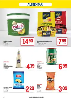 Anteprima del volantino Metro volantino valido a partire dal 08/10/2026 | Pagina: 6 | Prodotti: Patatine, Carne, Salse, Patatine fritte