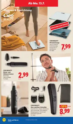 Lidl aktionen ab 09.07.2026 gültig | Seite: 34 | Produkte: Personenwaage, Batterie