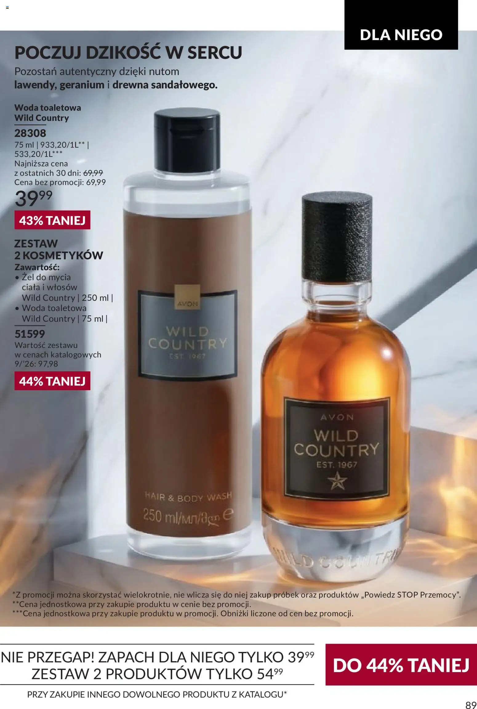 Avon Katalog 9 2026 od 01.09.2026 | Strona: 89 | Produkty: Zapach, Woda toaletowa, Body, Woda