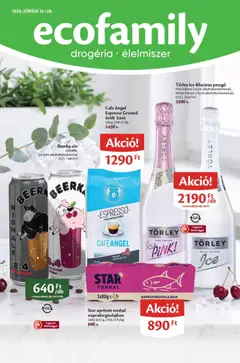 EcoFamily akciós újság - amely érvényes a következő dátumtól: 15.06.2026