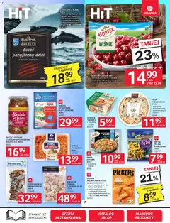 Pogląd oferty "Selgros cash&carry gazetka" - ważna od 18.06.2026 | Strona: 7 | Produkty: Krewetki, Miruna, Dorsz, Wiśnie