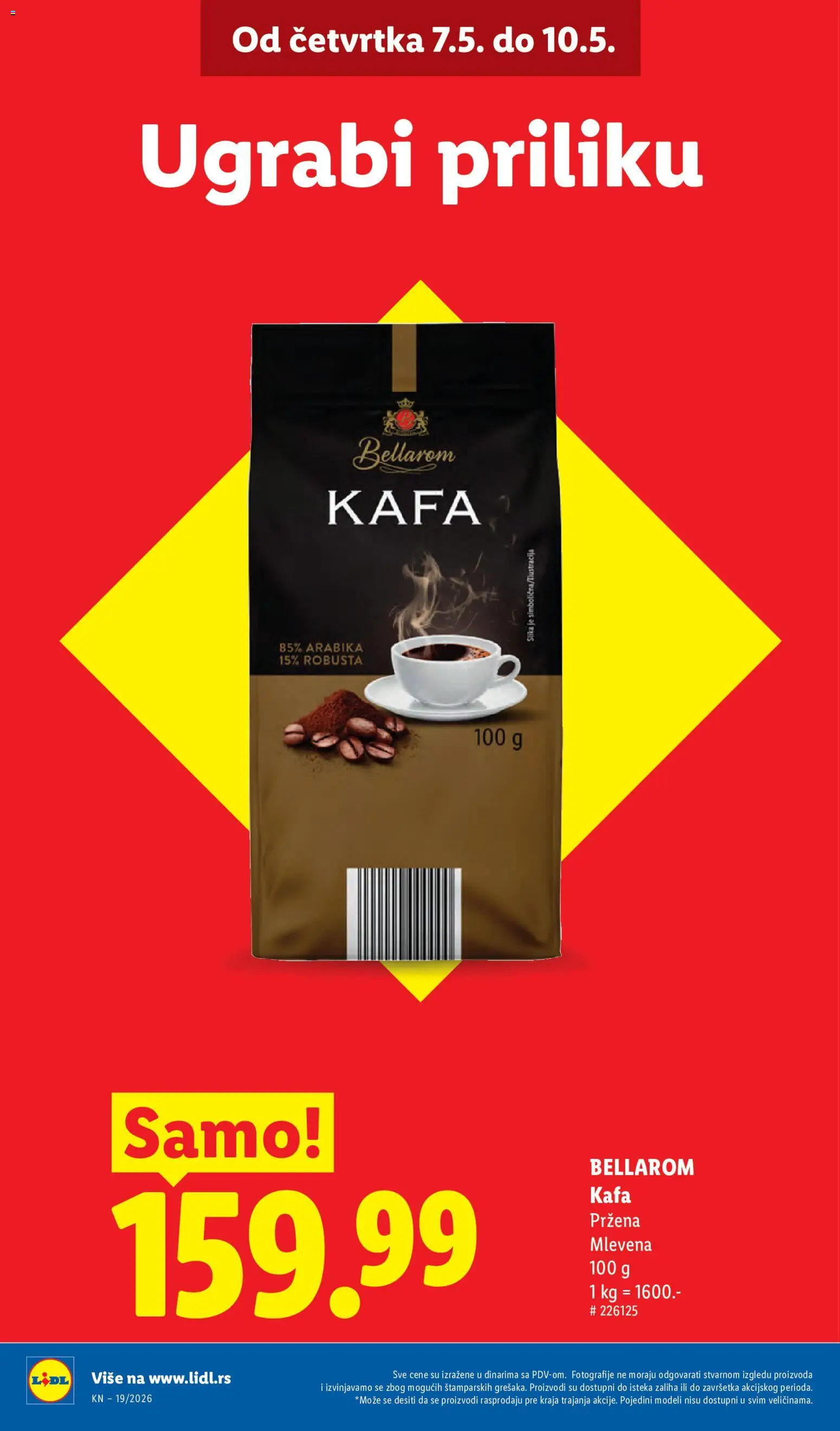 Lidl katalog - važi od 07.05.2026 | Strana: 8 | Proizvode: Kafa