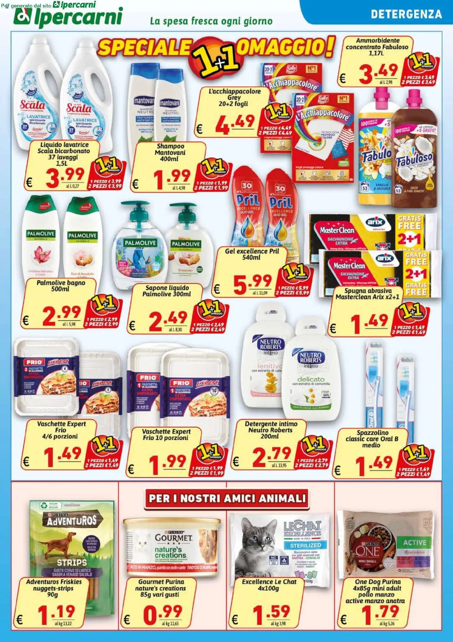Volantino Ipercarni del 29.04.2026 | Pagina: 15 | Prodotti: Sapone, Intimo, Lavatrice, Scala