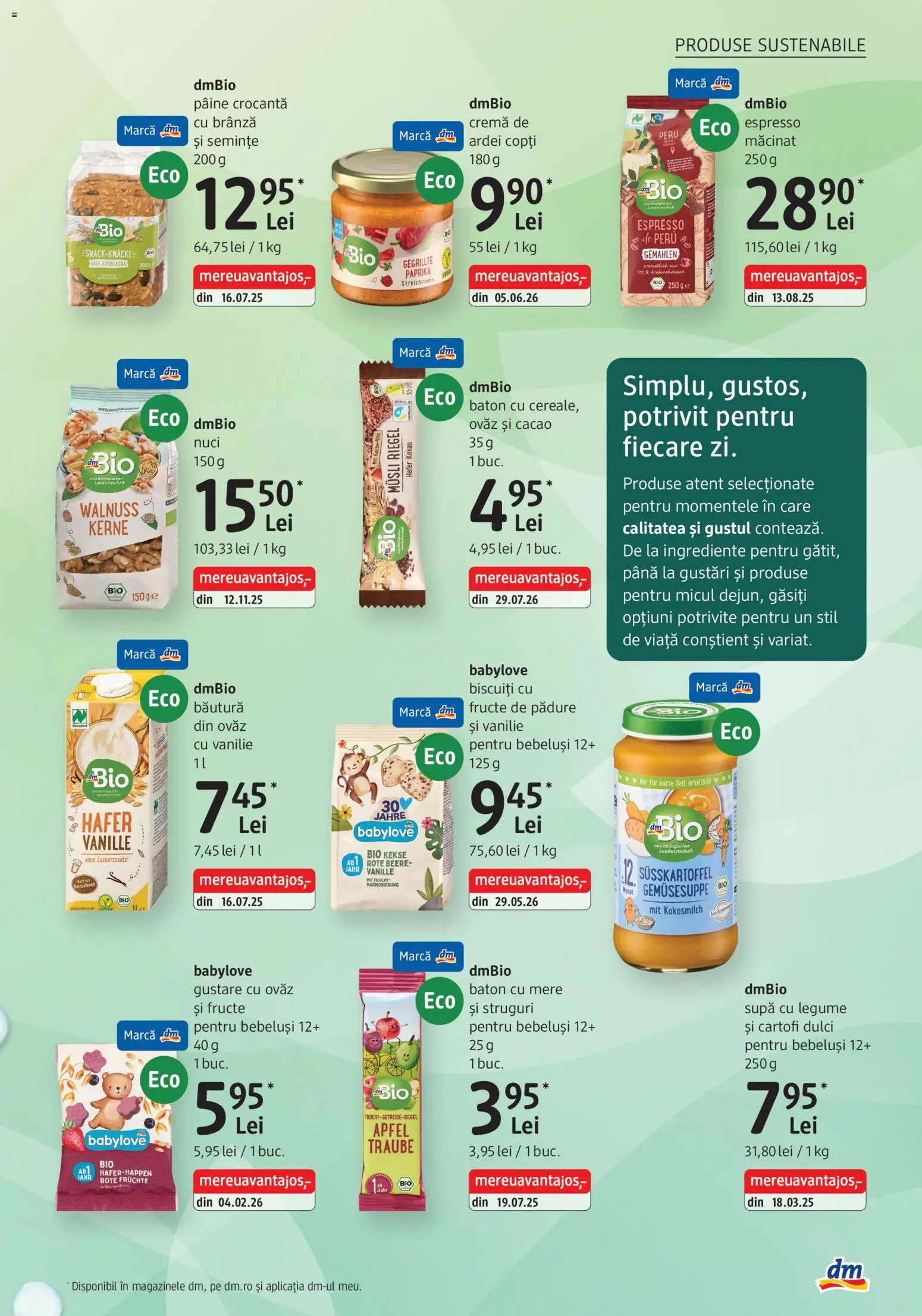 Noul catalog DM drogeriemarkt – valabil de la 01.10.2026 | Pagină: 23 | Produse: Fructe de pădure, Mere, Cartofi, Fructe