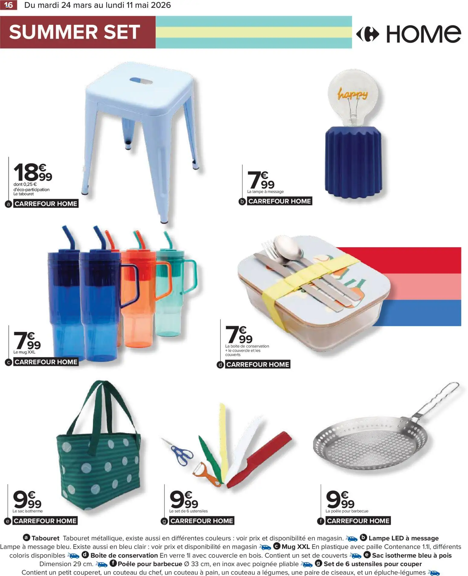 {H1} | Page: 16 | Produits: Le tabouret, lampe LED, Pois, Lampe