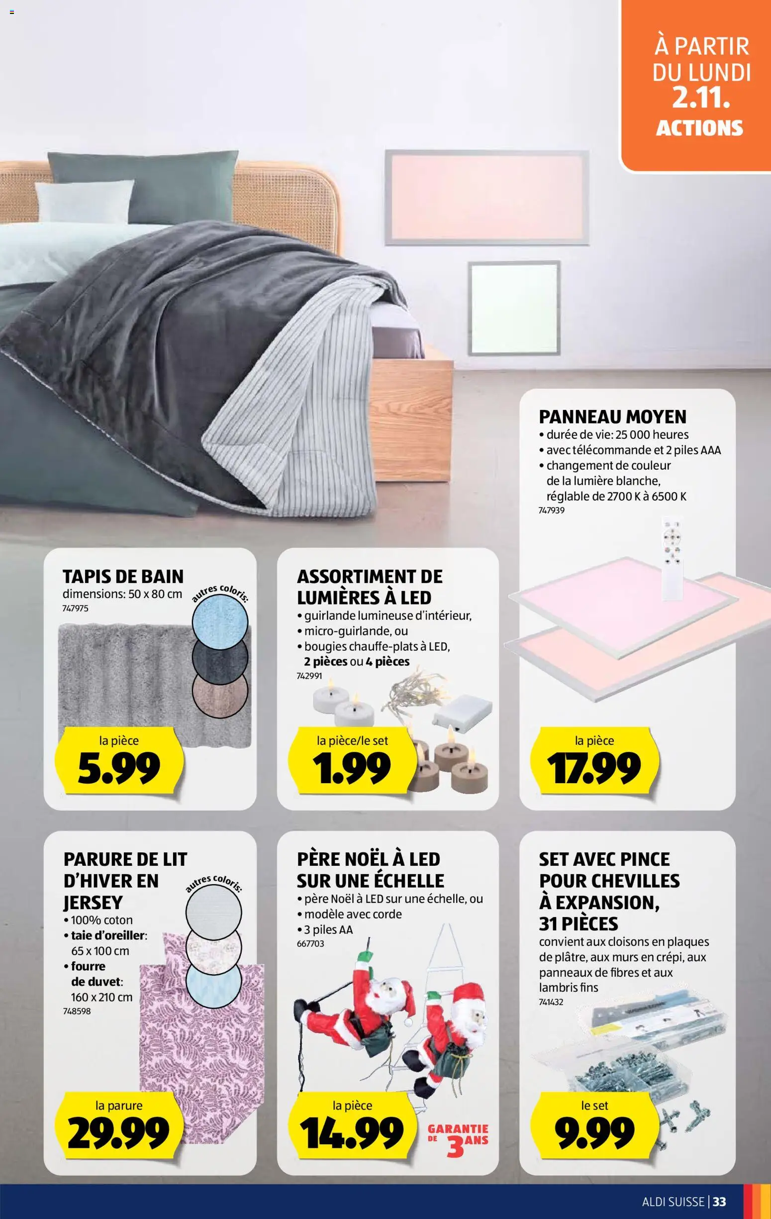 Aldi aktionen FR – gültig ab 29.10.2026 | Seite: 33