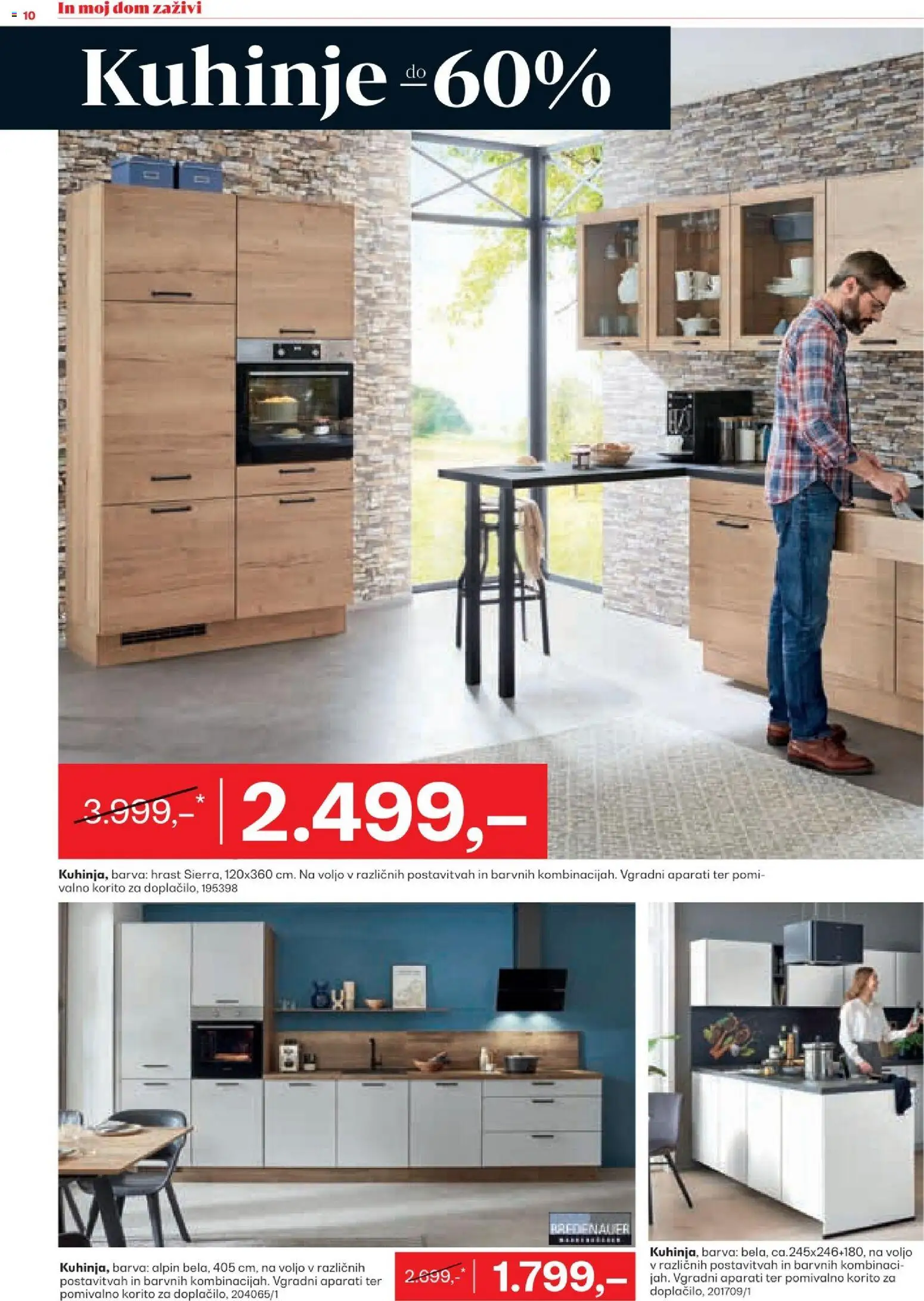 Novi Rutar katalog ponudbe – veljaven od 22.07.2026 | Stran: 10 | Izdelki: Pomivalno korito, Barva