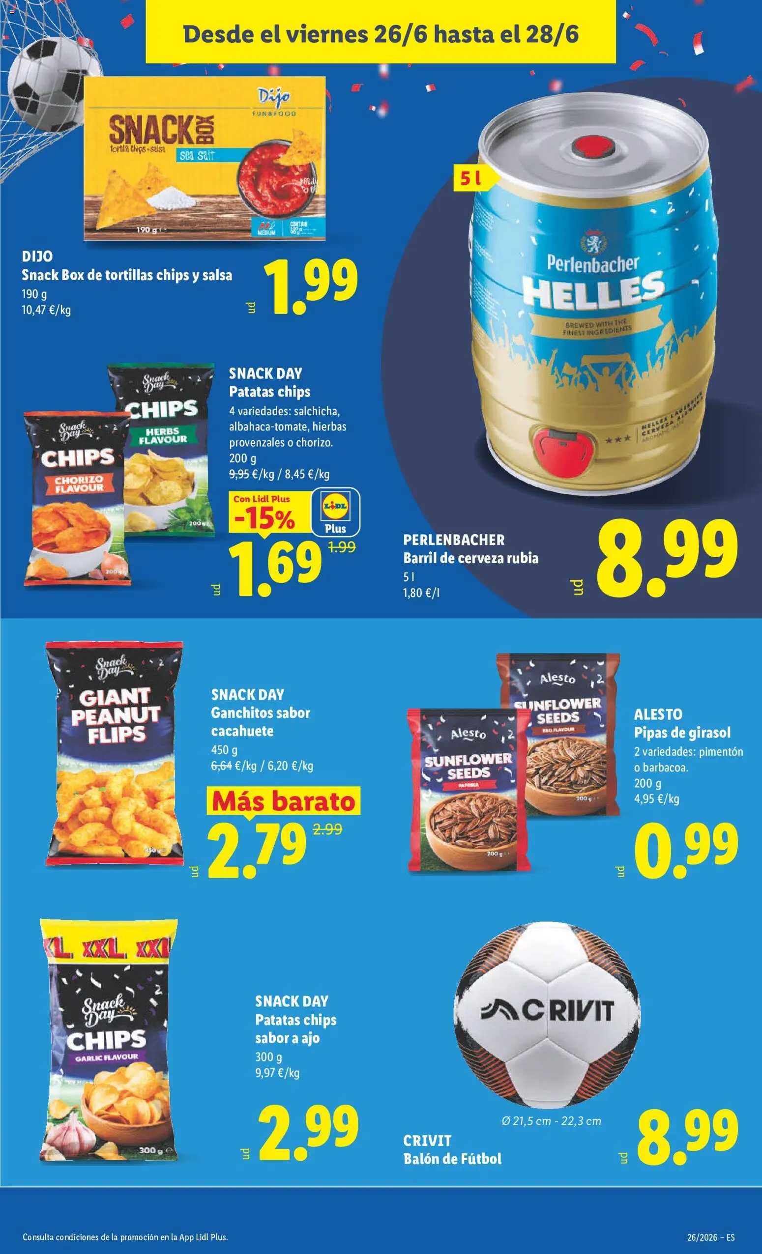 Lidl folleto │ válido desde el 22.06.2026 | Página: 25 | Productos: Παραθυρόφυλλο, Cerveza