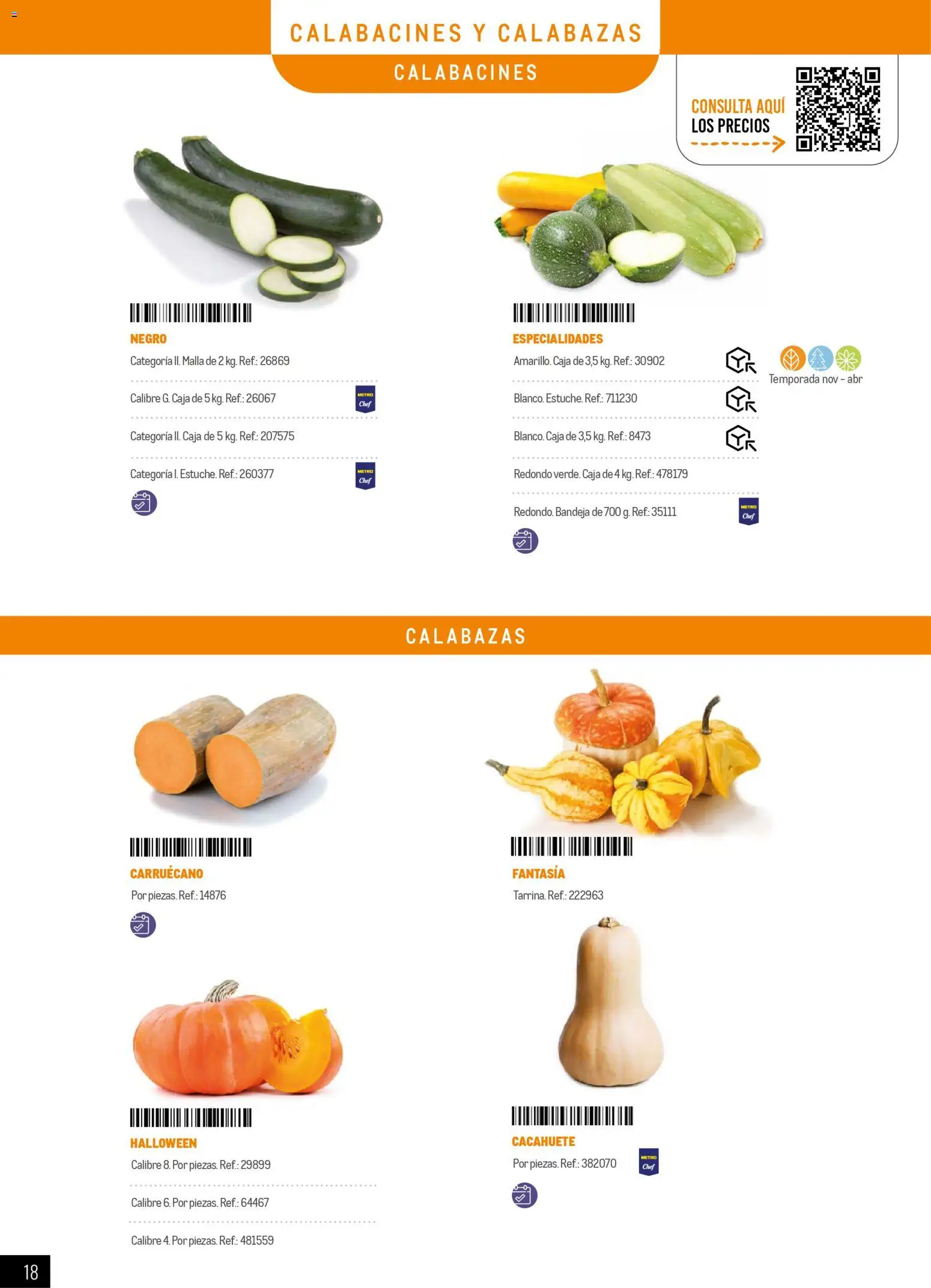 Makro - Especial Frutas y Verduras Península │ válido desde el 05.01.2026 | Página: 18 | Productos: Bandeja, Caja