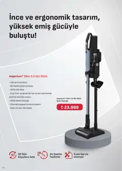 01.05.2026 tarihinden itibaren geçerli olan Arçelik kataloğu önizlemesi | Sayfa: 62 | Ürünler: Halı, Paspas