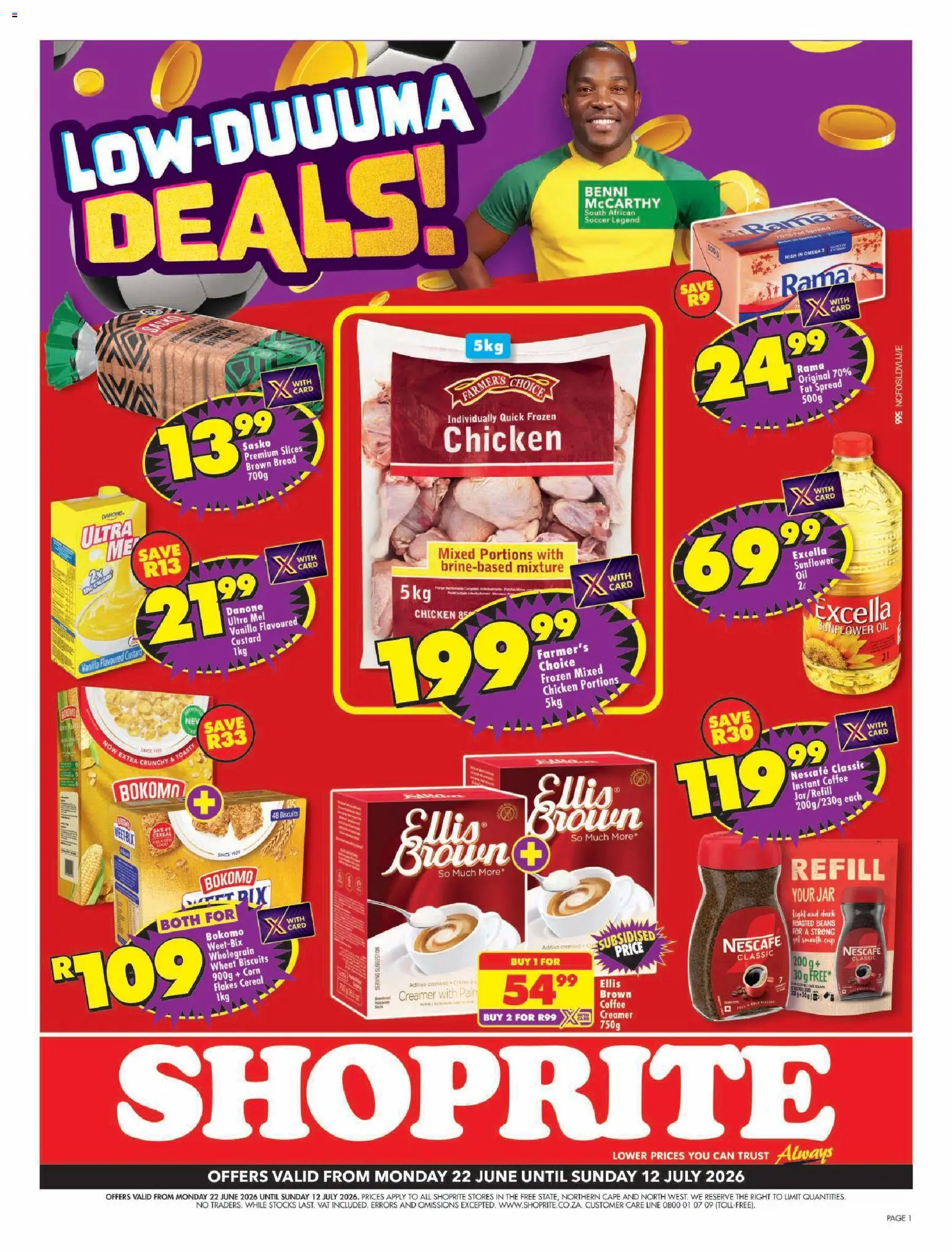 New Shoprite catalogue – valid from 22/06/2026 | Page: 1
