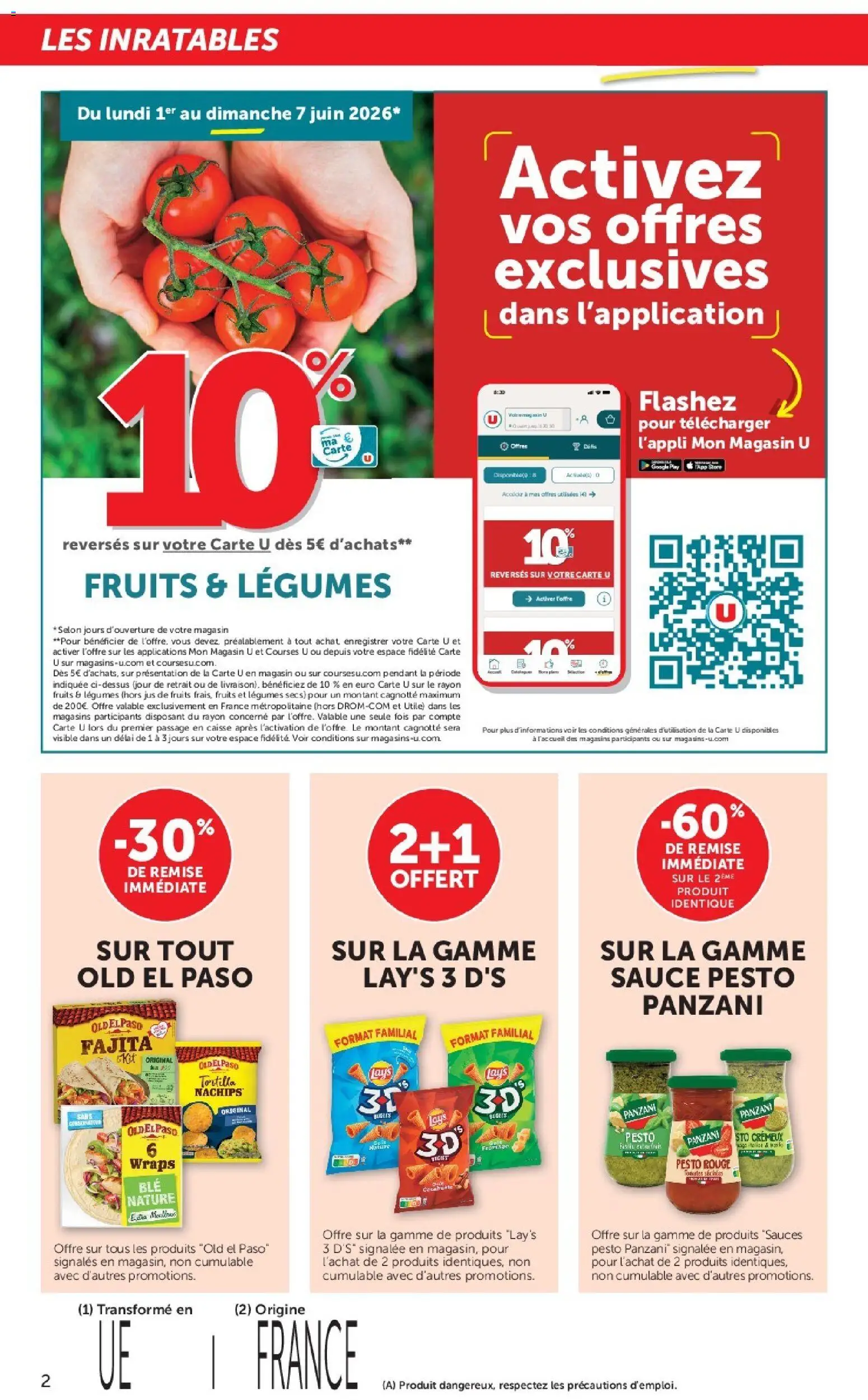 {H1} | Page: 2 | Produits: Pesto, Pesto rouge, Jus