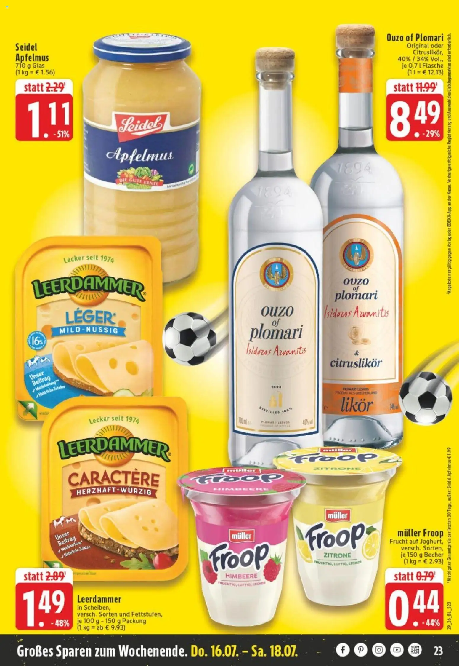 Edeka Prospekt Wegner – gültig ab 13.07.2026 | Seite: 23