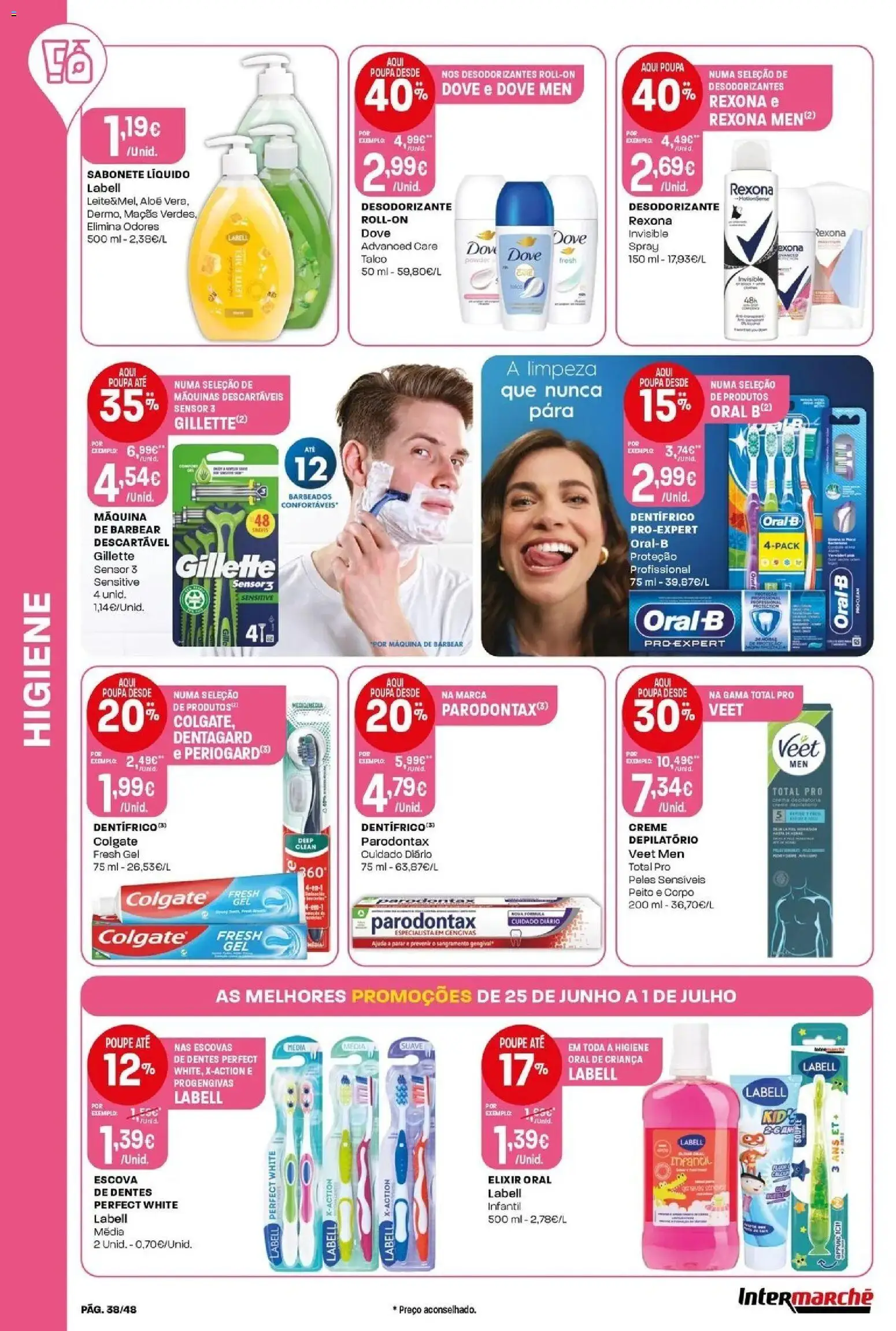 Intermarché - Isto é que são preços BAIXOS! │ válido de 25/06/2026 | Página: 38
