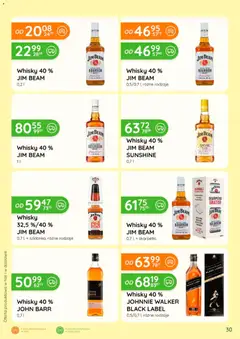 Pogląd oferty "Eurocash gazetka - Katalog Alkoholowy" - ważna od 01.07.2026 | Strona: 30 | Produkty: Skarpetki, Bourbon, Jim Beam, Black Label