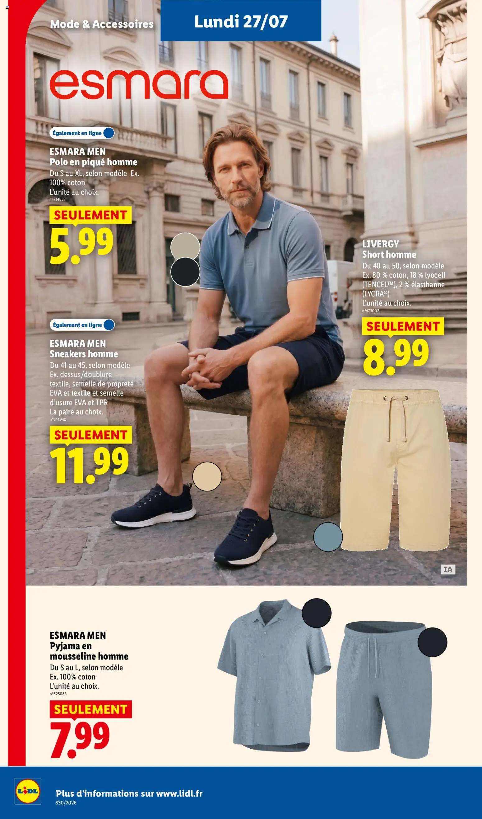 {H1} | Page: 58 | Produits: Sneakers homme, Shorts, Short, Short homme