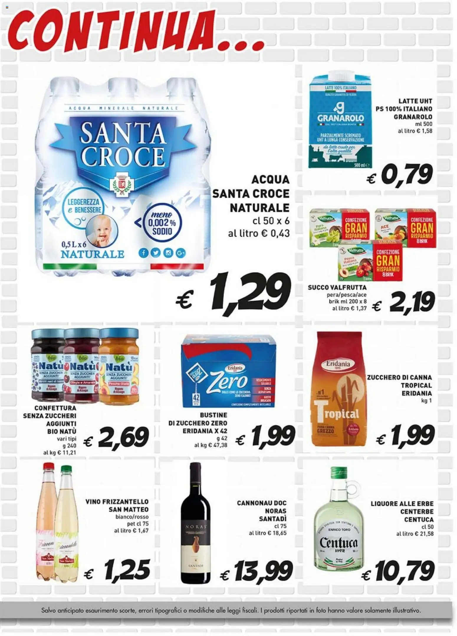Volantino Coal del 02/07/2026 | Pagina: 5 | Prodotti: Latte, Vino, Pesca, Acqua minerale